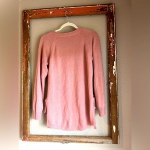 SHEIN Sweater with cute slit and tie on both sides!